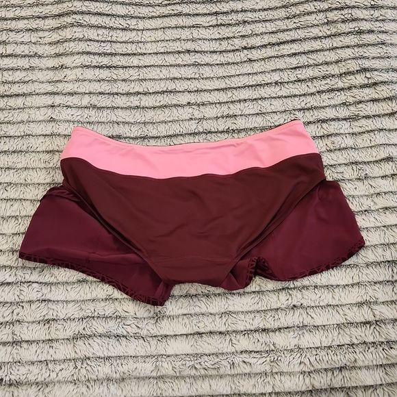 Lululemon Speed Short *4-way Stretch 2.5"Posey Red Grape Bordeaux Drama sz 8! - Picture 11 of 13